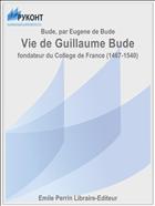 Vie de Guillaume Bude