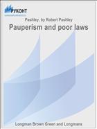Pauperism and poor laws