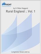 Rural England :. Vol. 1