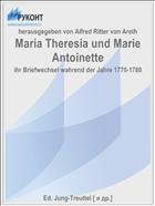 Maria Theresia und Marie Antoinette