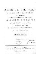 Reise um die Welt in den Jahren 1803, 1804, 1805 und 1806 auf Befehl seiner kaiserlichen Majest?t Alexander des Ersten auf den Schiffen Nadeshda und Newa.