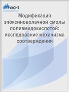 Модификация эпоксиноволачной смолы полиамидокислотой: исследование механизма соотверждения