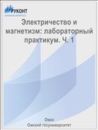 Электричество и магнетизм: лабораторный практикум. Ч. 1