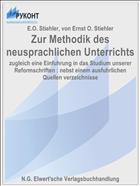 Zur Methodik des neusprachlichen Unterrichts