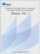 Siberia. Vol. 1