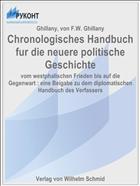 Chronologisches Handbuch fur die neuere politische Geschichte