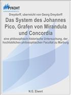 Das System des Johannes Pico, Grafen von Mirandula und Concordia