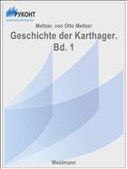 Geschichte der Karthager. Bd. 1
