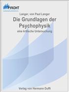 Die Grundlagen der Psychophysik