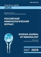 Российский иммунологический журнал = Russian Journal of Immunology
