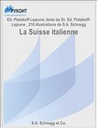 La Suisse italienne