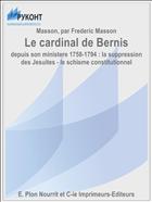 Le cardinal de Bernis