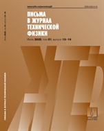 Письма в журнал технической физики №13-14 2025