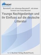 Youngs Nachtgedanken und ihr Einfluss auf die deutsche Litteratur