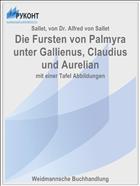 Die Fursten von Palmyra unter Gallienus, Claudius und Aurelian