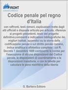 Codice penale pel regno d'Italia