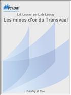 Les mines d'or du Transvaal