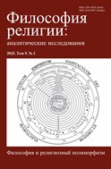 Философия религии №2 2025