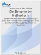 Die Elemente der Methaphysik