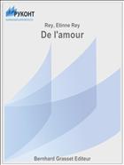 De l'amour
