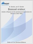 Bossuet orateur