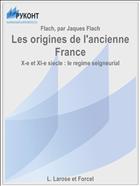 Les origines de l'ancienne France
