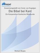 Die Bibel bei Kant