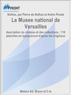 Le Musee national de Versailles