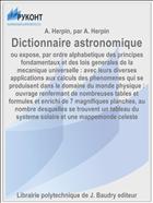 Dictionnaire astronomique