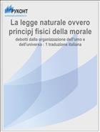 La legge naturale ovvero principj fisici della morale