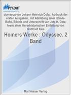 Homers Werke : Odyssee. 2 Band