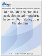 Der deutsche Roman des achtzehnten Jahrhunderts in seinem Verhaltniss zum Christenthum