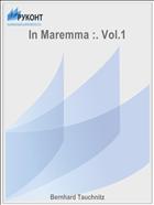 In Maremma :. Vol.1
