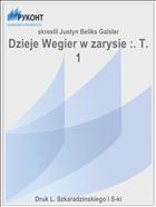 Dzieje Wegier w zarysie :. T. 1