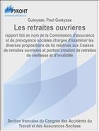 Les retraites ouvrieres