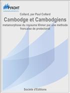 Cambodge et Cambodgiens