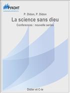 La science sans dieu