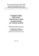 Characters, feelings, emotions and something up your sleeve