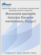 Monumenta spectantia historiam Slavorum meridionalum. Knjiga 2