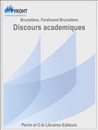 Discours academiques