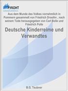 Deutsche Kinderreime und Verwandtes