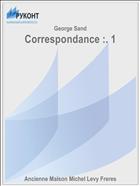 Correspondance :. 1