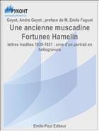 Une ancienne muscadine Fortunee Hamelin