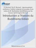 Introduction a l'histoire du Buddhisme Indien