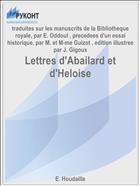 Lettres d'Abailard et d'Heloise