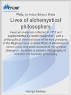 Lives of alchemystical philosophers