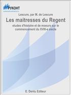 Les maitresses du Regent