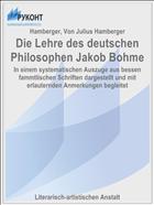 Die Lehre des deutschen Philosophen Jakob Bohme