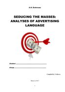 Seducing the masses: an introduction to advertising world